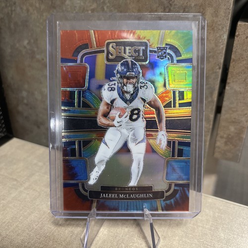 2023 Panini Select #428 Jaleel McLaughlin Tie Dye Prizm Rookie /25 SP Broncos RC - Picture 11 of 12