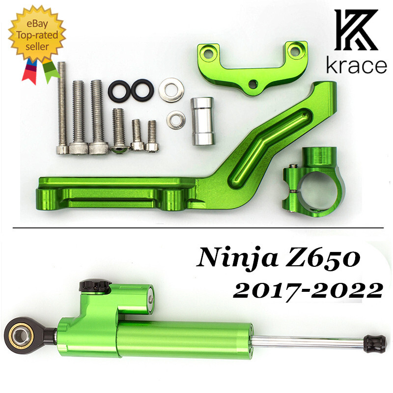 fmy  For Kawasaki Z650 2017-2022 CNC Steering Damper Stabilizer