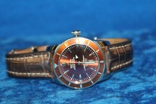 Breitling SuperOcean Heritage 46mm Brown Dial Bronze Bezel Steel Watch A17320 16