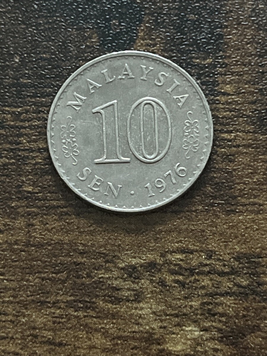 1976 Malaysia 10 Sen Actual Coin TK7973* | eBay