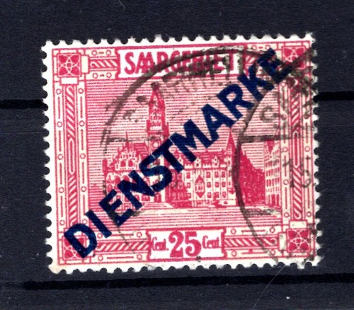 Saar Service 14X Abart Stamped (L8943