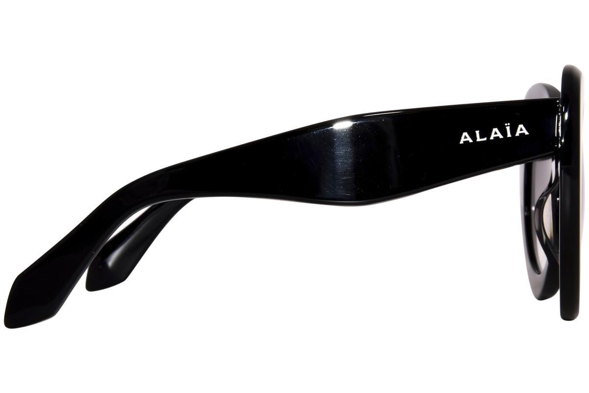 Azzedine Alaia AA0064S 002 Sunglasses Women's Black/Grey Cat