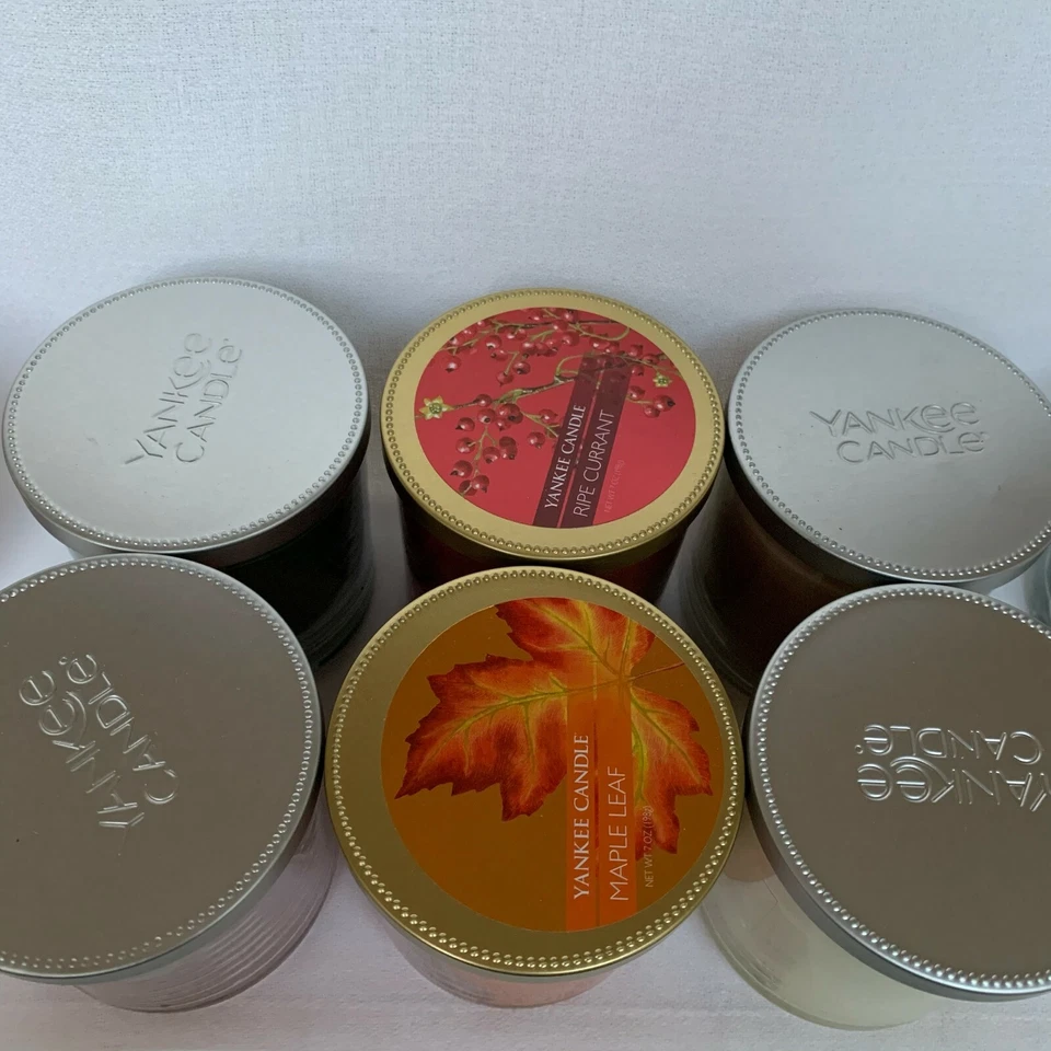 Yankee Candle vaso pequeño 7 oz velas 1 mecha mezcla de soja fragancia casera que elijas Foto 4 de 4