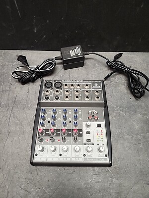 Behringer Xenyx 802 Mixing Console, 8 Channel - Black | eBay
