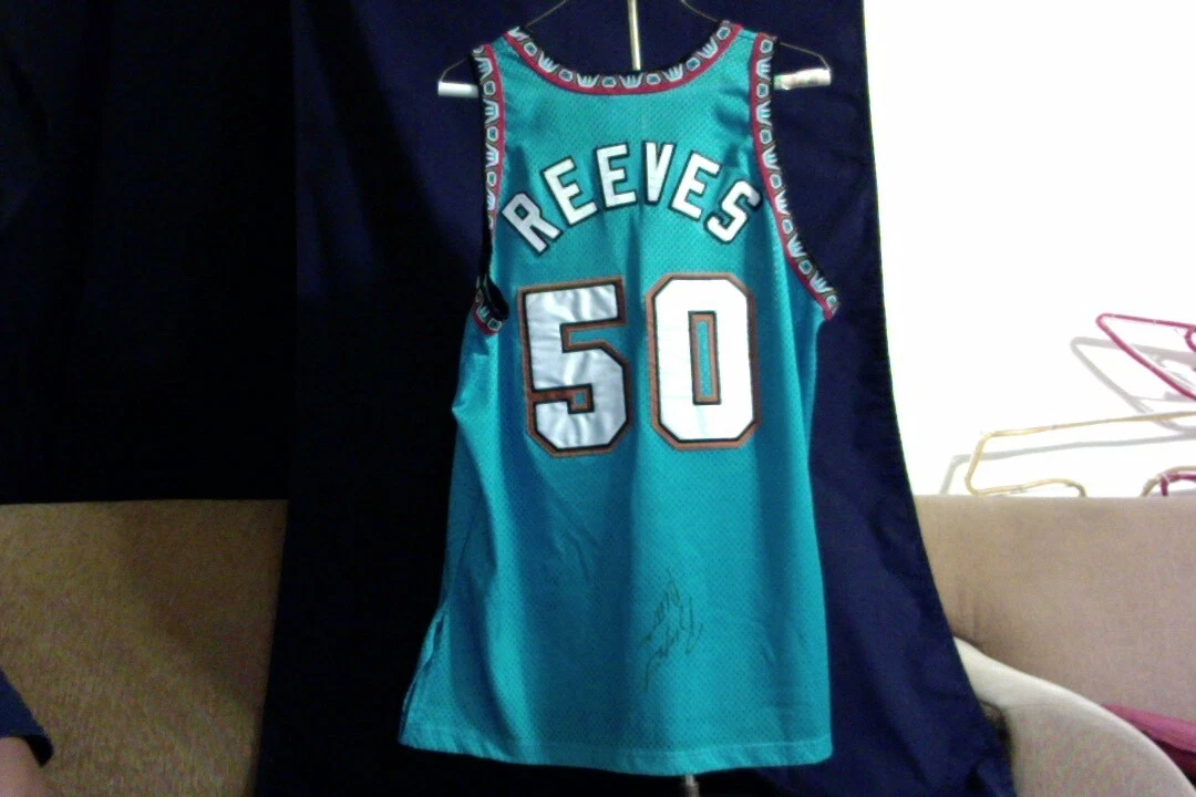 90's Bryant Reeves Vancouver Grizzlies Champion Authentic NBA Jersey Size  44 Large Autographed – Rare VNTG