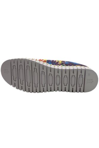 Ilse Jacobsen Perforated Slip-On Shoes Printed Tulip Tie Dye - Picture 4 of 5