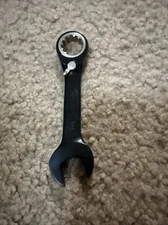 Proto JSCVM14S 14MM Spline Drive Reversible Ratcheting Comb. Wrench, Stubby