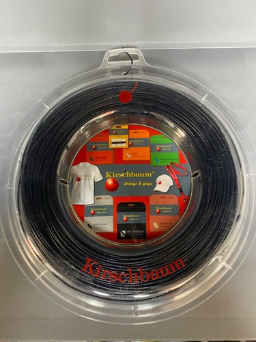 Corda Da Tennis Kirschbaum Pro Line Rough - 200m, Monofilamento Nero, 1.25mm - Foto 5