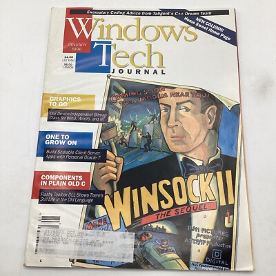 Windows Tech Journal 1996 32Bit Programming Taligents C++ Dream Team Winsock II