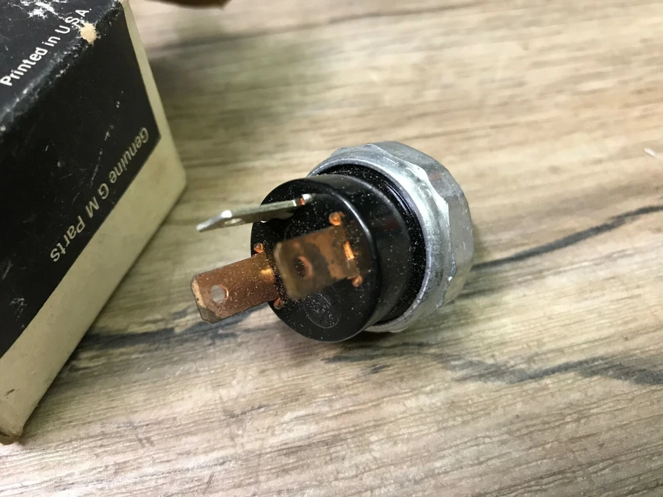 1975-1975 CADILLAC DEVILLE 425 V8 NOS GM INTERRUPTOR DE PRESSÃO DE ÓLEO 1608288 - Imagem 3 de 3