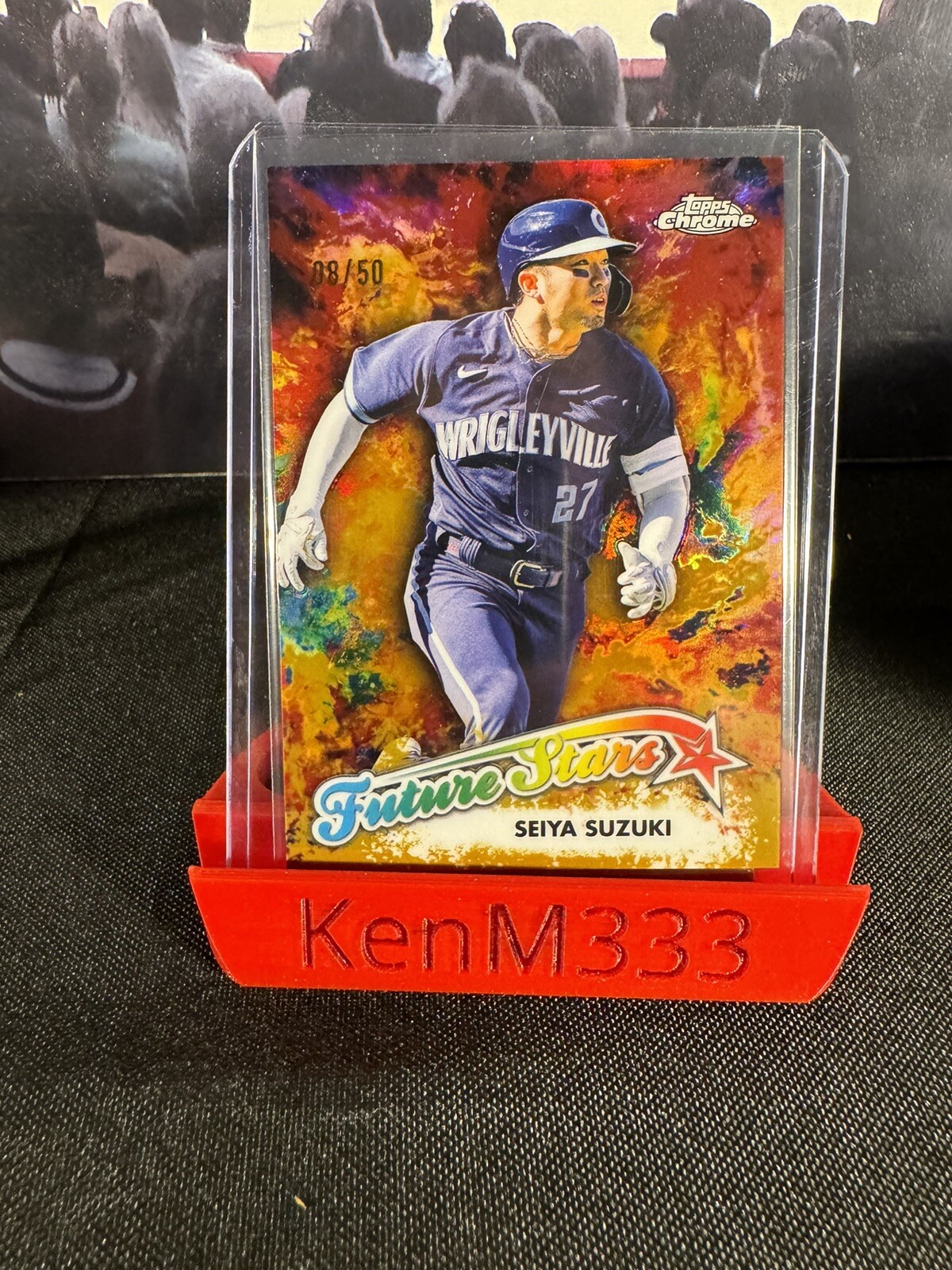 2023 Topps Chrome - Future Stars Gold Refractor #FS-11 Seiya Suzuki /50