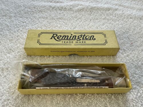 1992 Remington One R1253 Guide Bullet Knife Folding Pocket Delrin Handle New - Picture 20 of 24