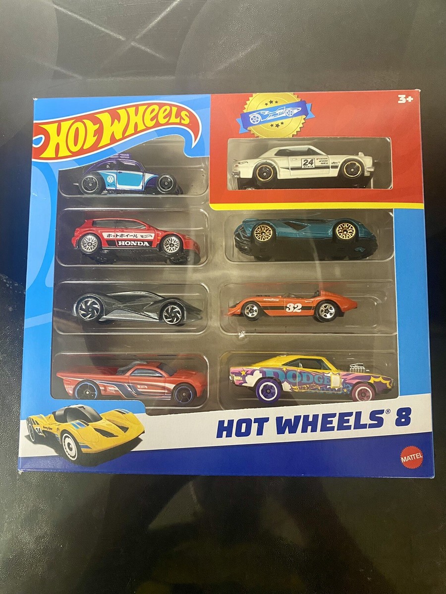 2024 Hot Wheels 8 Pack With Nissan Skyline H/T 2000 GTX, VW