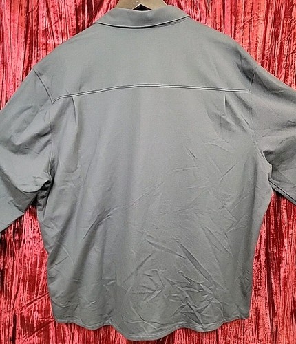 NEW NWT VRST Men's XXL Long Sleeve Button Down Charcoal DRESS Shirt - Picture 10 of 15