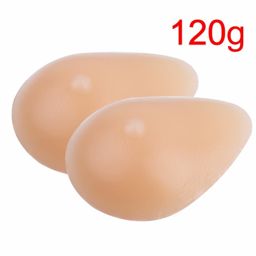 2 Enhancer Fake Breast Form Boob Silicone Nipples Mastectomy Prosthesis Bra Pads - Picture 30 of 65
