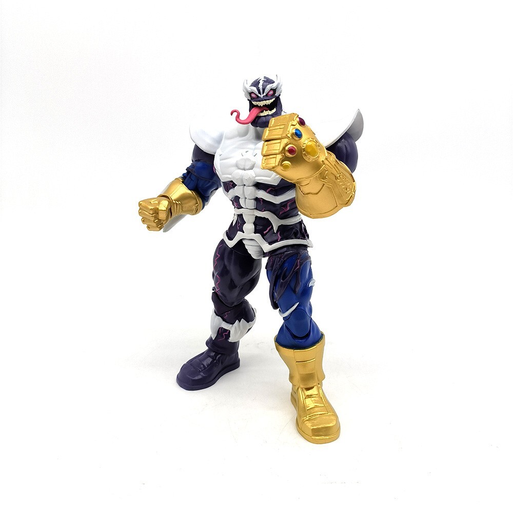 ZD TOYS Venomized Black Panther Spider-Man Iron Man Thanos Action