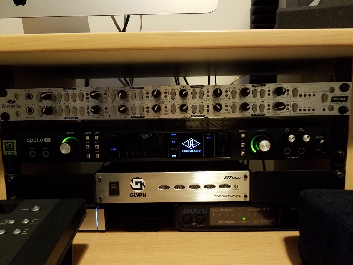 Focusrite Platinum Octopre 8 Channel Mic Preamplifer and Focusrite Platinum Octopre 8 Channel Mic Preamplifer and