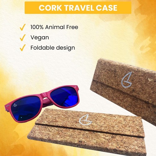 Lucky Lifestyle Co Eco Friendly Polarised Sunglasses - 100% Biodegradable Frame - Picture 3 of 5