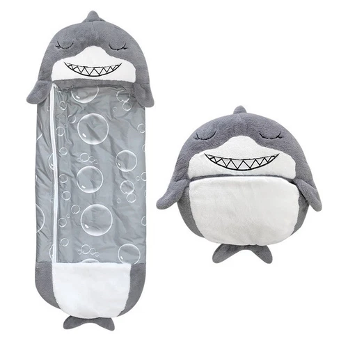 130cm Kids Sleeping Bag Lazy Warm Thermal Boys Girls Sleep Sack Home Blanket - Picture 14 of 36