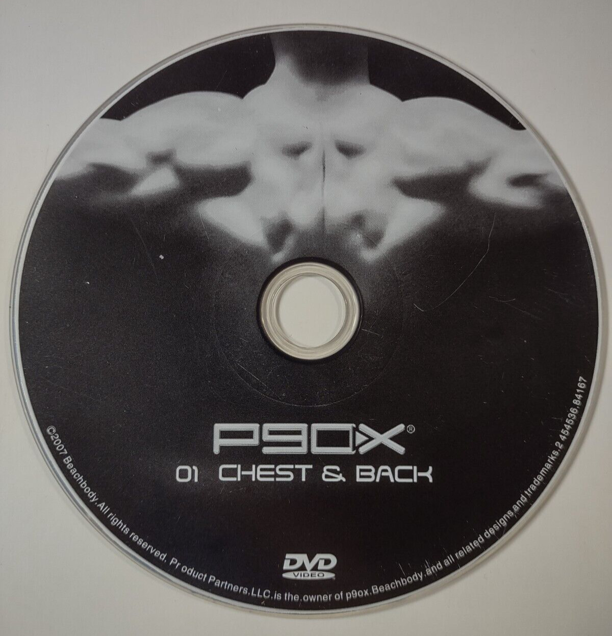P90X Replacement Disc #1 "Chest & Back" Beachbody DVD 01 Only