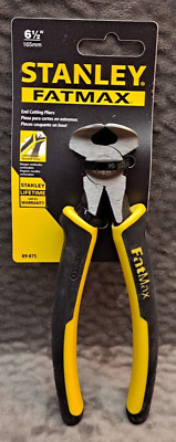 Stanley Fatmax 89-875 ~ 6-1/2'' End-Cutting Pliers with Ergonomic Handle