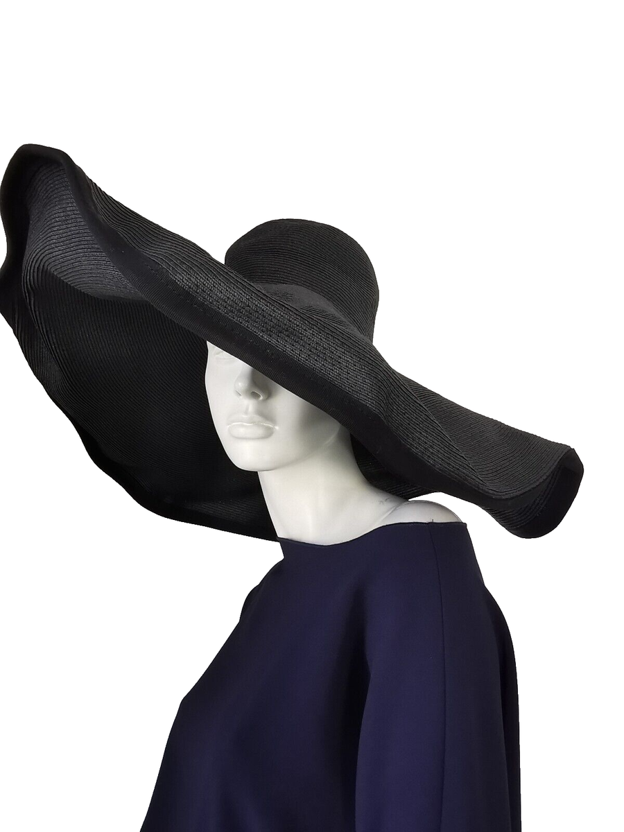 【送料&関税込】Max Mara Robert Wide-brimmed Hat Max Mara - Robert paper straw hat Max Mara