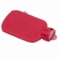 Gummi Wärmflasche 2l Fleece Wärmkissen Pflege Beauty Gesundheit Haushalt wohnen