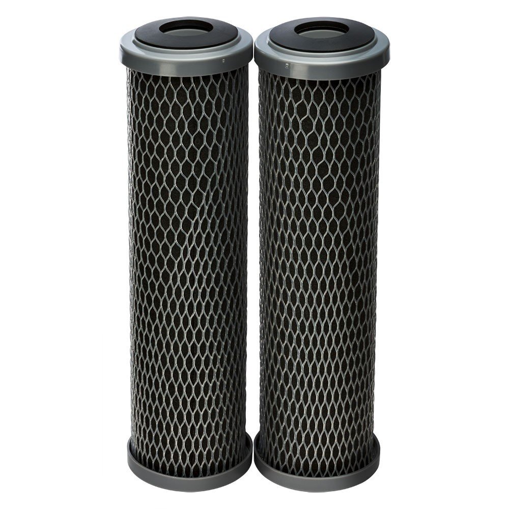 SCWH-5 Standard-Duty Whole House Water Filter Cartridges, 2-Pack, Black