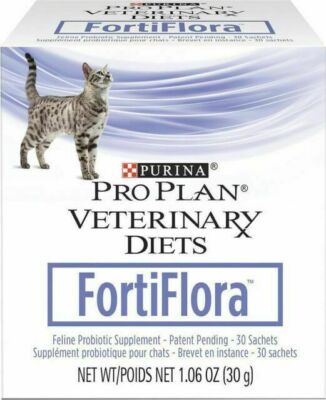 Purina FortiFlora Pro Plan Veterinary Probiotic Supplement - 30 Sachets /NEW!