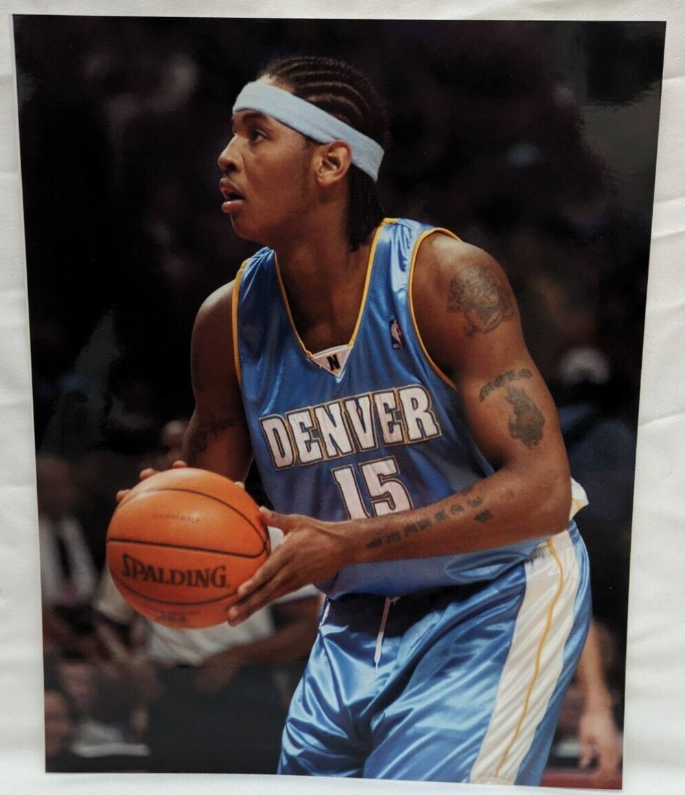 NBA Carmelo Anthony サイン入り写真 carmelo-anthony-new-york-