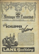 &nbsp;Mitteilungen der DLG&nbsp; 4 Hefte 1940 Heft 37 bis 40