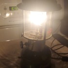 Coleman 220E Camping Lantern Metal Glass Model 220E Vintage Outdoor Light — photo 8
