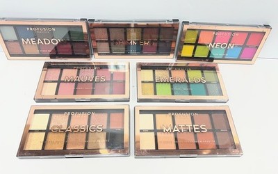 x7 NEW SEALED - Profusion Cosmetics 10-Shade Palette - Free Shipping
