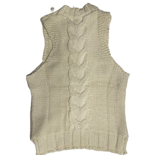 For Love & Lemons women’s Keke Cable Knit Tank size 1X NWT Cream - Picture 10 of 10