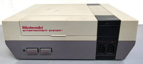 Nintendo NES-001 Console w/ Super Mario Bros/Duck Hunt & All Cords NO CONTROLLER