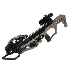 Xpedition Archery Xpedite420 Crossbow, 420 FPS, 4x32 Scope, FDE (XACW1004)