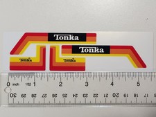 Tiny Tonka Utility Company Stickers For Tiny Bell System Bucket Truck 1980s