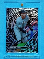 2017 Topps High Tek Aaron Judge RC Blackout Parallel Rookie Card. rookie card picture