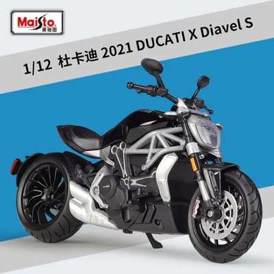 Maisto 1:12 Ducati 2021 Ducati X Diavel S Mock-up Alloy Motorcycle Model