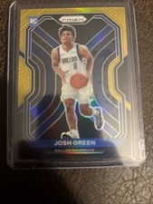 2020-21 Panini Prizm Josh Green #274 Black Gold Prizm /5 (RC)