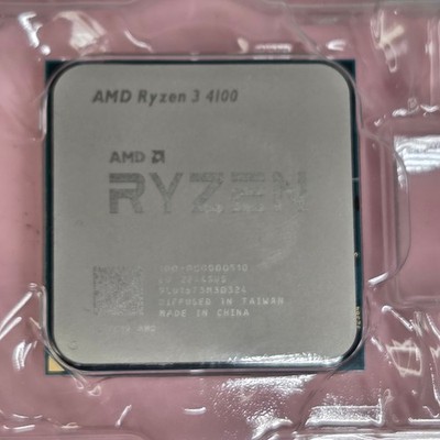 AMD Ryzen 3 4100 3.80GHz Quad Core 100-000000510 Processor for computer PC Works