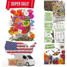 Wildflower Seeds Butterfly and Hummingbird Seed Mix 2 Ounce No Filler | 23 Va... 151.60 per gallon