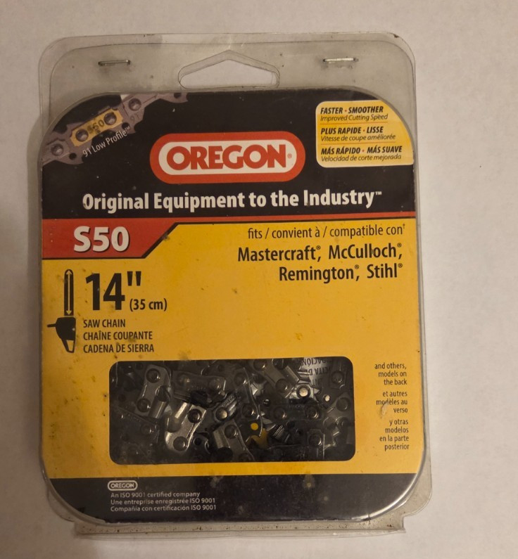 Oregon AdvanceCut S50 Chainsaw Chain for 14 Inch Bars (91PX050)