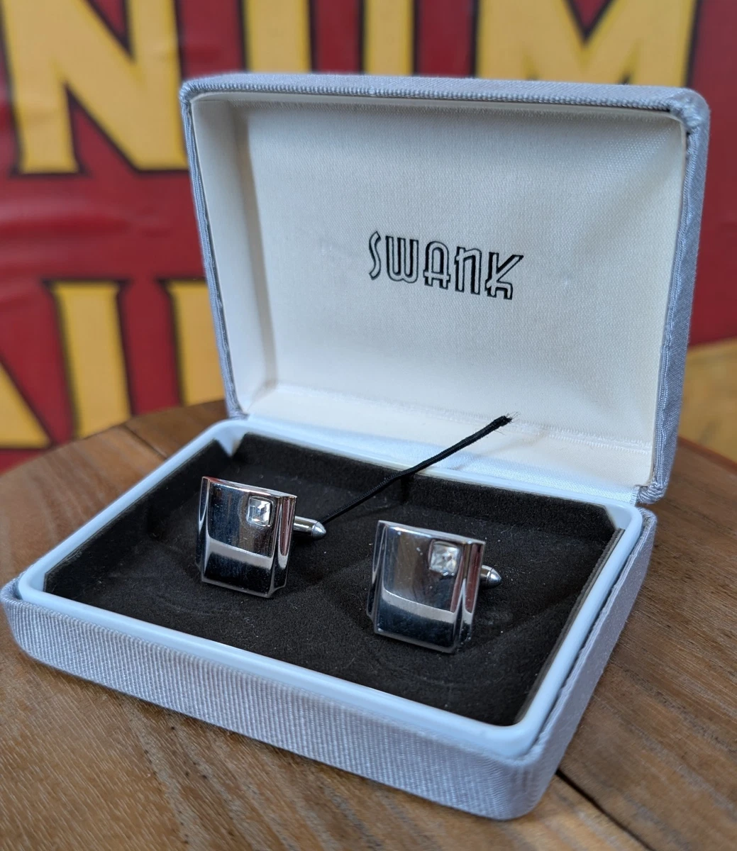 ※一点限り スターリングシルバー Swank アメリカ製 スワンク バックル Swank Stainless Steel Cufflinks for Men for sale | eBay