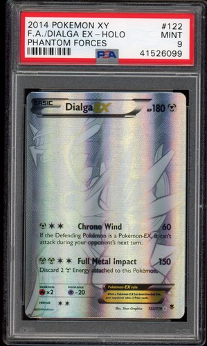 Dialga-EX graded PSA 9 for sale on eBay