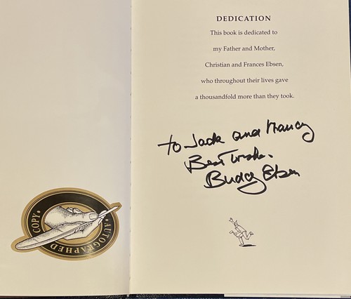 SIGNED Buddy Ebsen’s The Other Side Of Oz An Autobiography First Ed Book HCDJ - Picture 4 of 12