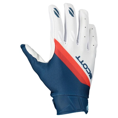 Scott Evo Dirt Glove White Red Size M Bicycle DH MTB Mountain Bike Downhill