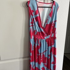 Ladies L SHEIN Maxi Dress Floral Print