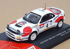 Altaya 1/43 Scale CS2134 - Toyota Celica Turbo 4WD #4 Rally Catalunya 1992 Sainz
