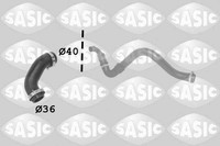 Sasic Ladeluftschlauch 3334056 FüR Renault Clio 2 SB0 Kangoo FC0 KC0 Thalia 1